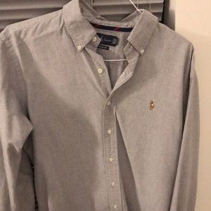 Ralph Lauren dress shirt, paisley blue